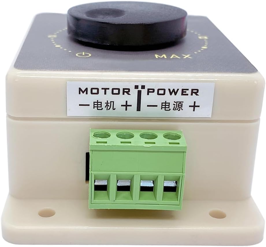 10V-60V PWM DC Motor Speed Controller Switch Control 12V 24V 36V 48V 20A High Power HHO Driver Module RC Speed Regulator Stepless Variable Rotary Switches Pulse Width Modulator Waterproof
