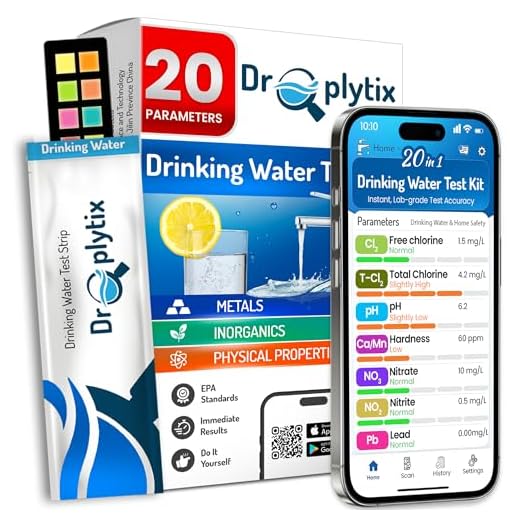 DROPLYTIX 20-in-1 Comprehensive Water Test Kit