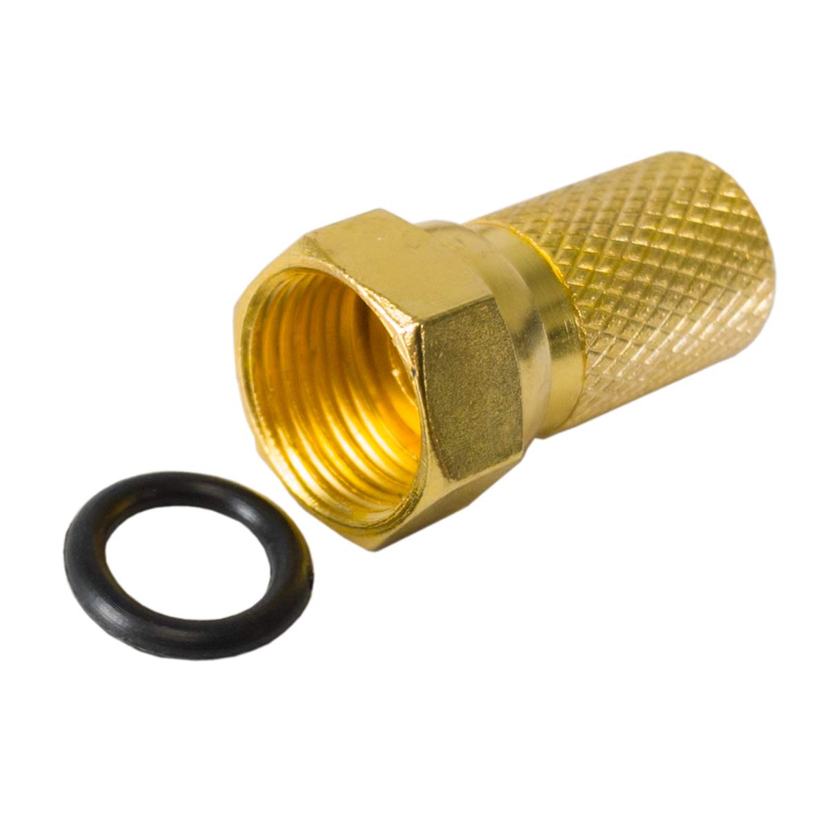 Premium X Camping Sat Anlage 45cm Satelliten-Schüssel Hellgrau Single LNB Weiß 0,1db 10m Koaxial-Kabel 2X F-Stecker