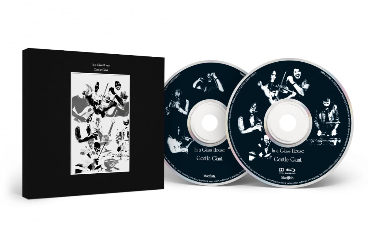 Gentle Giant In A Glass House double CD Europe Madfish 2026 Deluxe 2CD - PRESALE