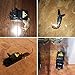 LESNIC Mouse Trap 4 Pack Recyclable, Best Reusable Mouse Traps That Work, Mice Traps Snap & Indoor Trap with Detachable Bait Cup, Very Effective & Safe Better Mouse Catcher