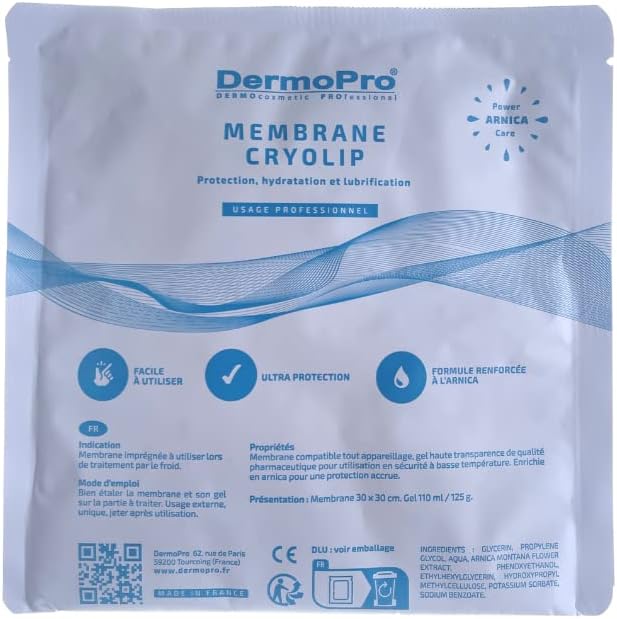 Antifreeze membranes for cryolipolysis Treatment X 10, Suitable for All Machine, can Handle temperatures from -25C to 15C. Medical Quality.