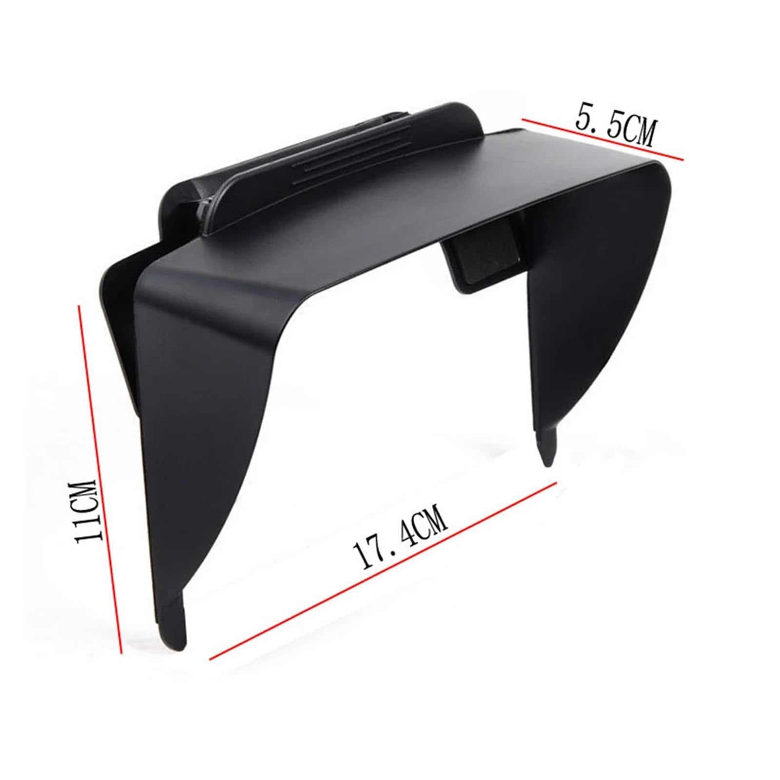 1PC 5/7 Pouces GPS Pare-Soleil navigateur lumière Bouclier Voiture Parasol Voiture lumière Bouclier Plastique Noir Durable Pare-Soleil Voiture Accessoires