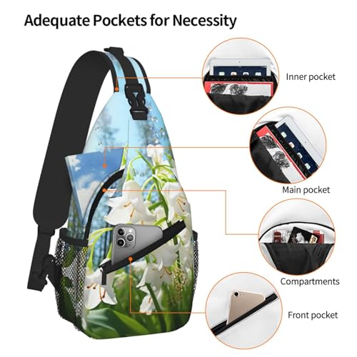 Morrales Urbanos Crossbody de 7.5 x 3.5 x 15.3 in miniatura 4