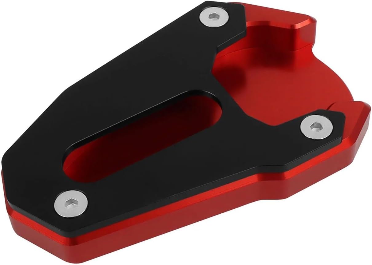 Motorcycle Support Stand Plate Kickstand for S&uzuki SV650 SV650X for Gladius SFV 650 SV 650 SV 650X CNC Kickstand Extension Plate Foot Side Stand Enlarger Pad Support Plate