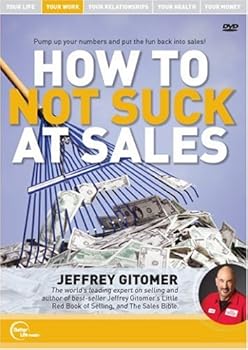 DVD Jeffrey Gitomer Live - How to Not Suck at Sales Book
