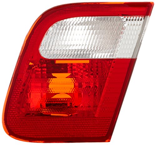 DEPO 344-1301R-UQ Replacement Passenger Side Back Up Light Assembly (This product is an aftermarket product. It is not created or sold by the OE car company) , Red