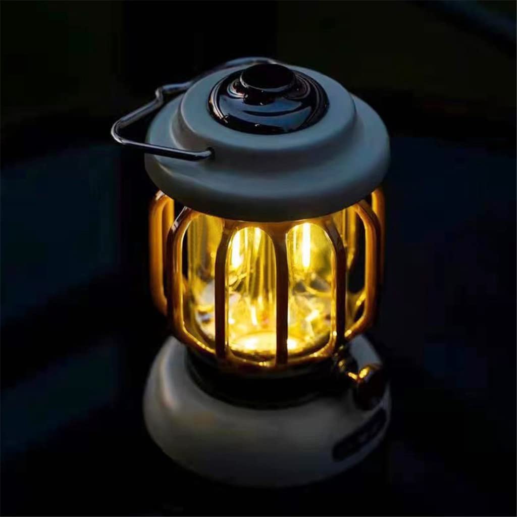 Outdoor Retro Pferd Laterne lange Battery Leben Rechargeable Camping Lampe Tragbare Camping Zahn Beleuchtung Atmosphäre Lampe