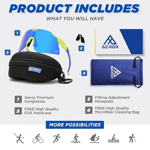 Gafas de sol para correr antirreflejos para evitar caídas en ciclismo 7