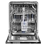 Russell Hobbs Built-In Dishwasher, Class D, 13 Place Settings, 6 Wash Programs, 19-Hour Delay Start, Half Load Function, Auto Door Release and Info LED, RH60BIDW01D2