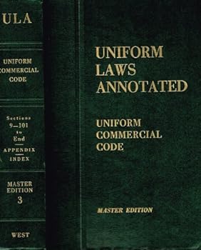 Unknown Binding Uniform Laws Annotated, Uniform Commercial Code (Master Edition, Volume 3, Sections 9 - 101 to End) Book