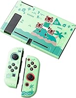 Vista 1 de PERFECTSIGHT Funda Protectora Compatible con Nintendo Switch Linda Funda de TPU Suave Antideslizante Carcasa de Concha Dura Acoplable Protección