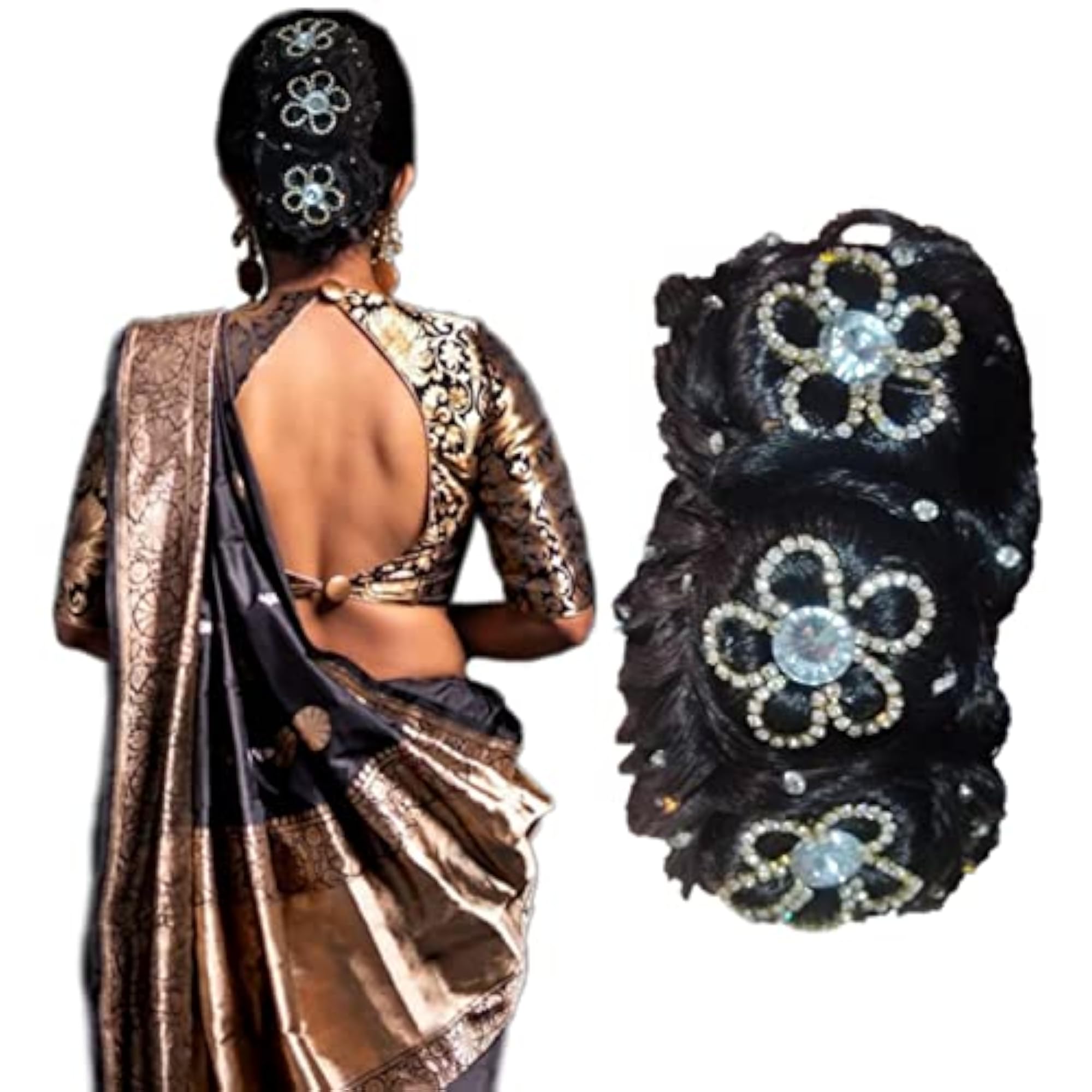 Devsena South Indian Juda Hair Extension for Parties