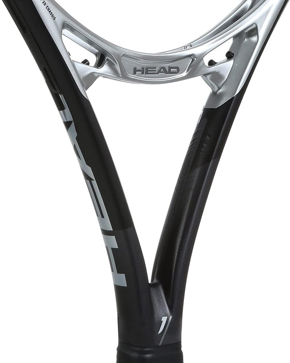 HEAD MXG 1 Tennis Racquet, Black/Silver