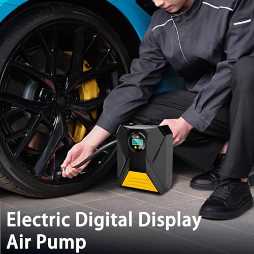 Compresor y bomba de aire digital de 12V para neumáticos de coche de alta gama 2