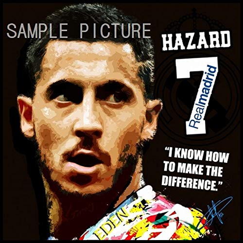 ポップアートパネル エデン アザール サッカー