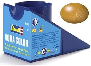 Revell - Su Bazlı Maket Boyası Pirinç Metalik 8 Ml