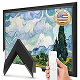 Modern Tuxedo Black 65" Slim Deco TV Frame - Compatible ONLY with Samsung The Frame TV and Pro TVs (Fits 2021-2026, LS03A, LS03B,LS03C,LS03D,LS03FA,LS03FW)