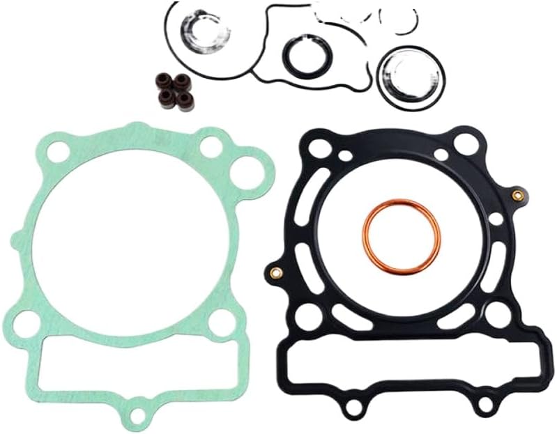 Motorcycle Engine Head Cylinder Gaskets Kit Compatible With Automotive Motorcycle Parts KX250F KX 250F KX250 250 F 2004 2005 2006 2007 2008
