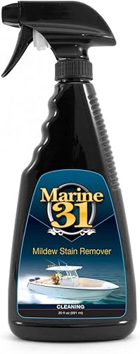 Marine 31 Mildew Stain Remover & Cleaner - Marine & Boat, Home & Patio, Bathroom & Shower Cleaner