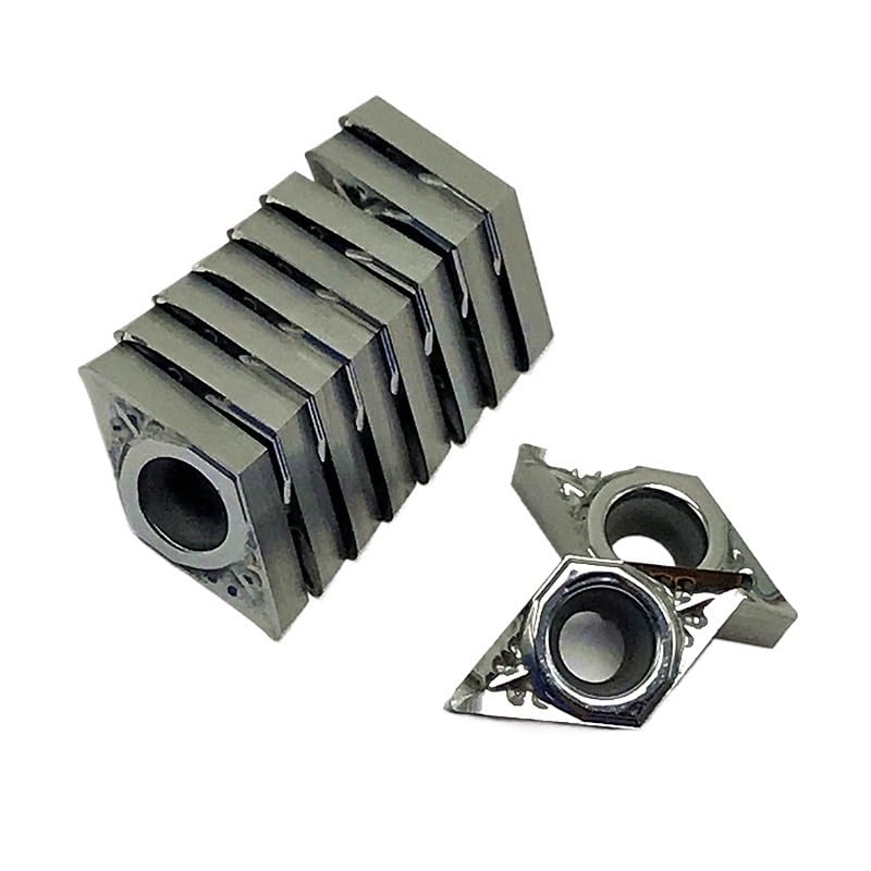 Herramientas de Torno 10 piezas DCGT070202-204-208 Carburo miniatura 1