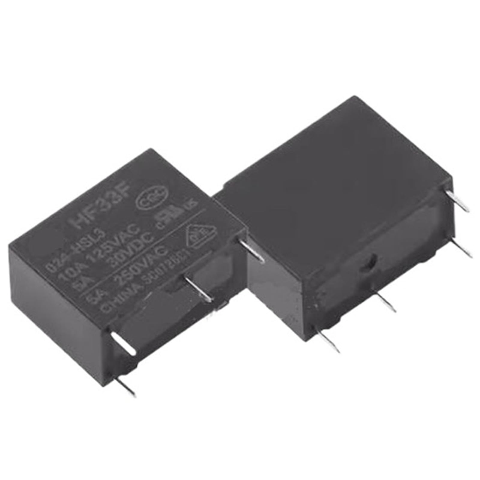 Relais 24V 4PIN HF33F 024-HSL3 pour réparer vos cartes électroniques défectueuses - Pack de 20