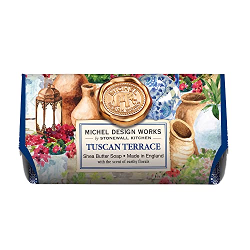 Image of Michel Design Works Large Bath Soap Bar 8.7oz 246g - Tuscan Terrace