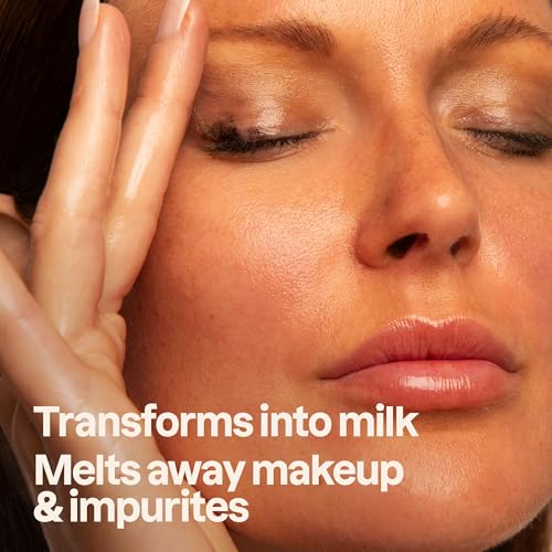 Image of ATTITUDE Cleansing Oil, Makeup Removing Face Cleanser with Squalane & Castor Oil for Soft, Hydrated Skin, EWG Verified, Vegan, Unscented, 3.4 Fl Oz, (Pack of 6)