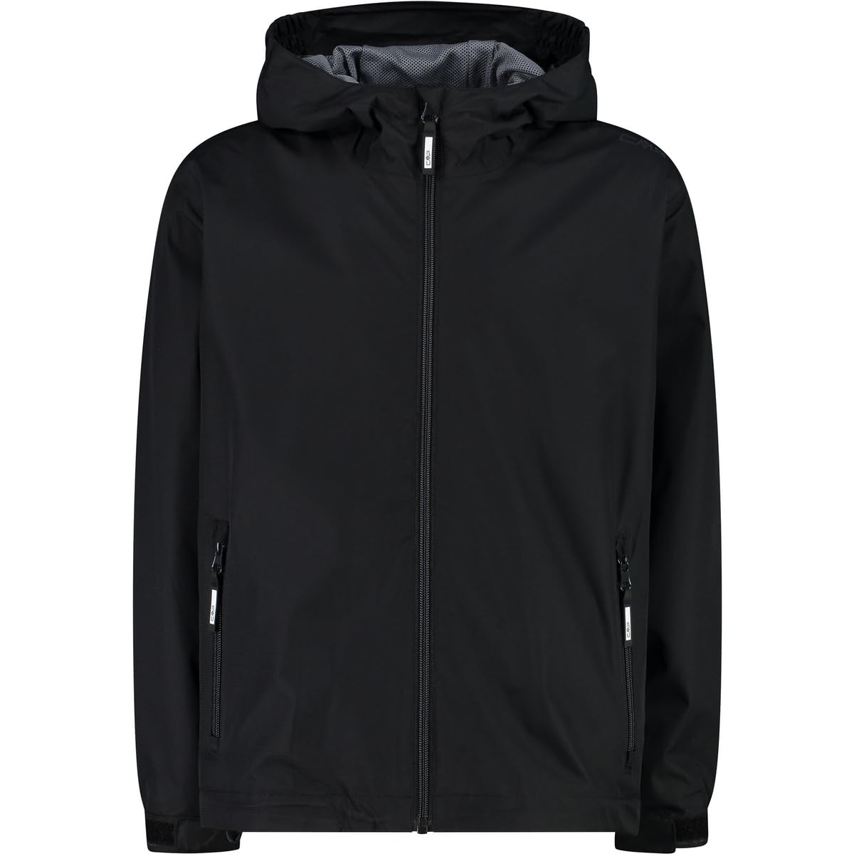 CMP - Kid Jacket Fix Hood, Black, 176