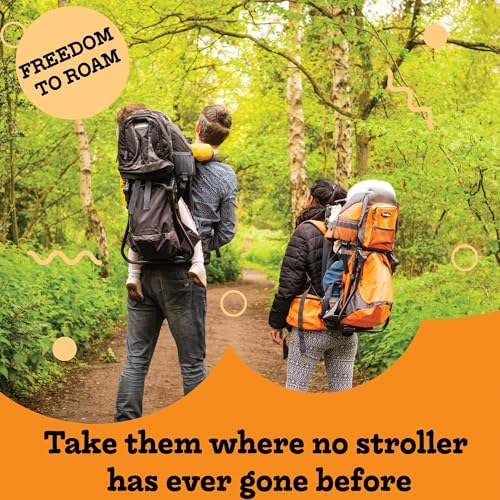 Image of Hiking Baby Carrier Backpack - Toddler & Child Carrier