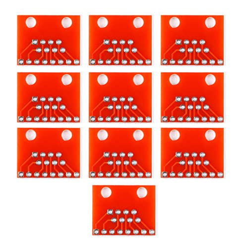 meiyan 10 Piezas Conectores Modulares PortáTiles/Conectores Ethernet RJ45 Placa Adaptadora Placa de MóDulo de Conector
