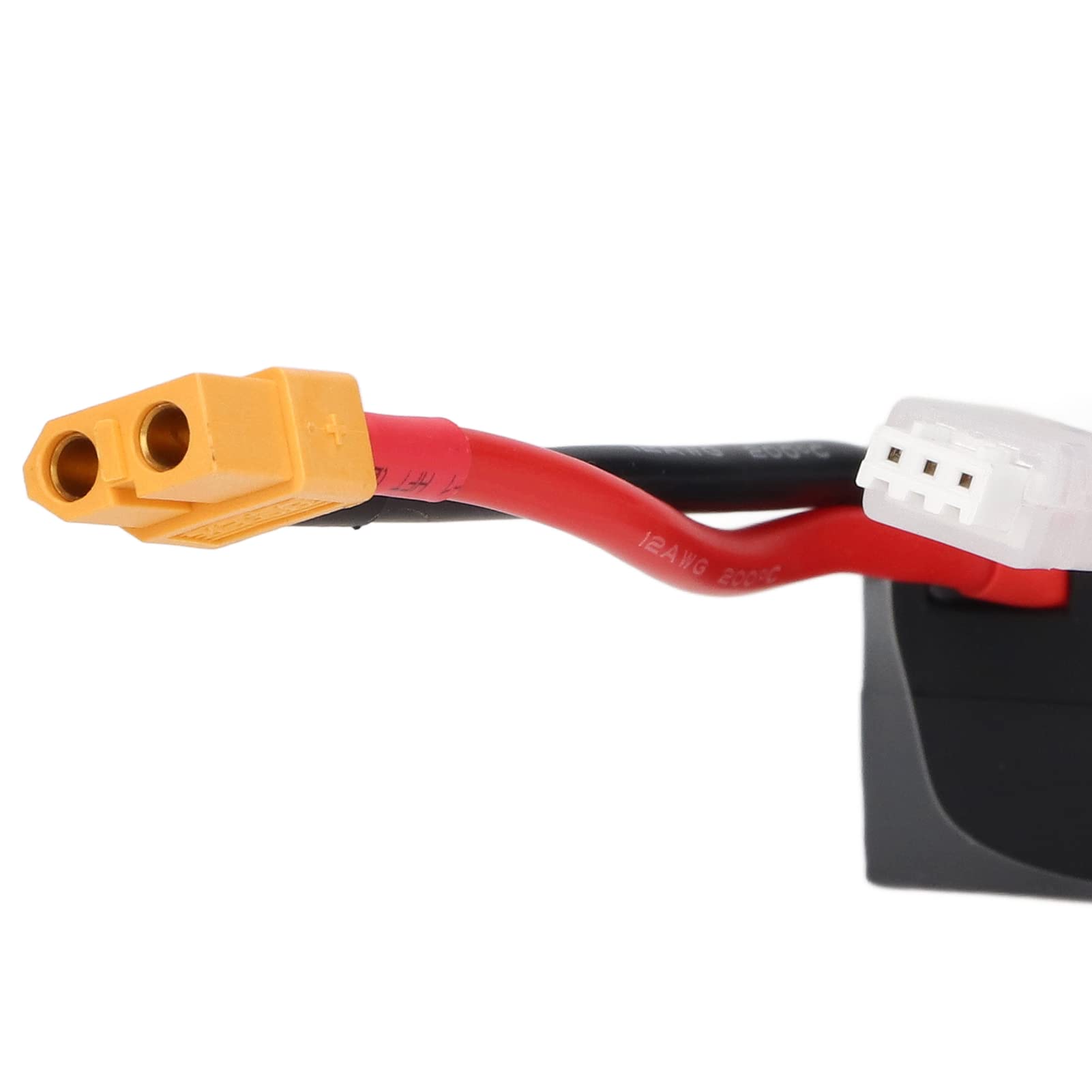 aqxreight Batteria Lipo 7.4V 6000mAh 30C 2S con Spina XT60 per Auto RC Droni Quadcopter FPV Batteria Lipo Ad Alta Potenza Compatibile con Losi Slash HPI Axial Racing
