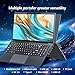 16 Inch Gaming Laptop, i5 Laptop up to 3.60GHZ, Laptops 1920 x 1200 HD Display, 16GB RAM 1TB SSD, WiFi5, Webcam, BT5.0, Mini HDMI, RJ45, Backlit Keyboard Laptops Computers,gaming computer,pc computers