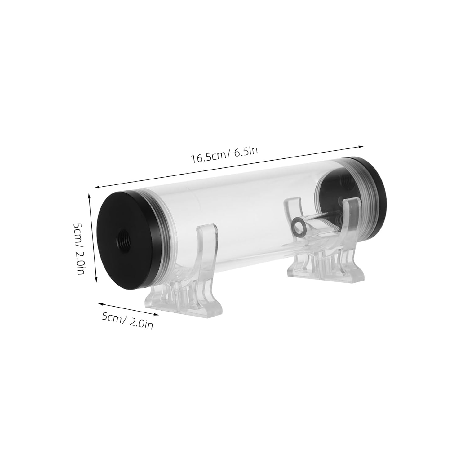 Water Cooling Reservoir Tank Pmma Pom 16cm Cylindrical Computer