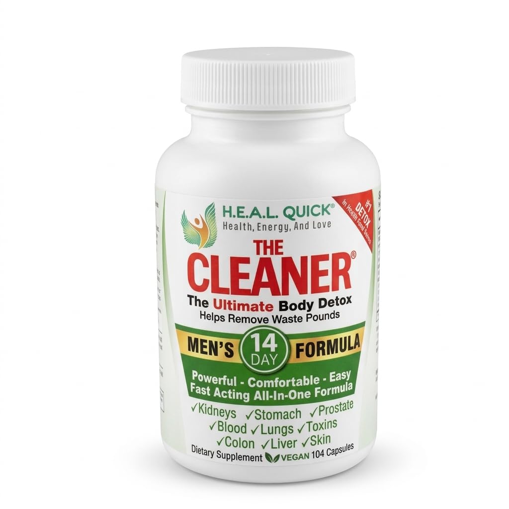 Amazon.com: CenturySystemsBrand The Cleaner Detox, 104 Vegetarian