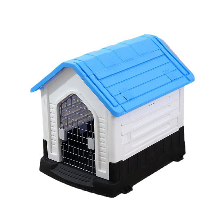 ZFHUAFENG Villa Niche à Chien, Niche Chien Exterieur Niche en Bois pour Chien Villa -Within 75kg,107 * 88 * 97cm