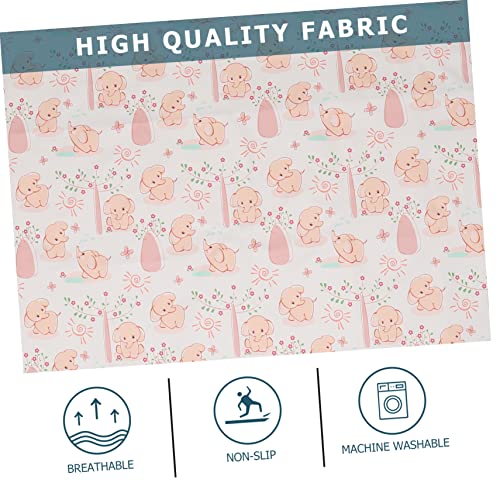 Artibetter Hoge Voet Eetkamerstoel Kussen Tafelkleden Baby Vloermat Infans Hoge Stoel Art Ambachten Tafel Mat Splat Mat Voor Onder Hoge Stoel Kinderkamer Speelkleed Speeltijd Splat Mat Pad - Afbeelding 3