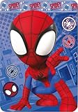 40 ° C Lavage en machine arlis Plaid Polaire en Spidey 100 X 140 Cm (Plaid Spidey)