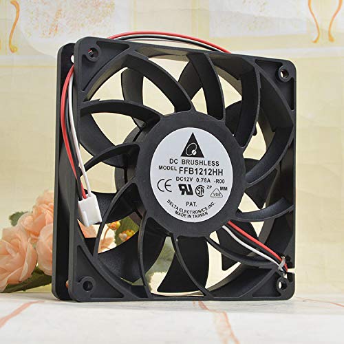 Delta 12cm 12V 0.78A FFB1212HH R00 12025 Signal Detection Alarm Fan