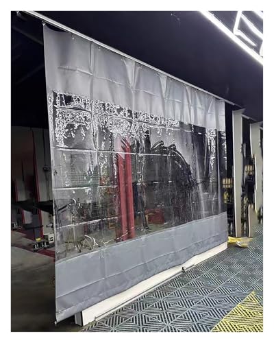 Rideau de séparation de garage en vinyle imperméable et bâche de protection
