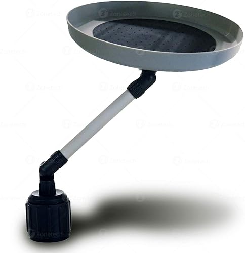 Zone Tech - Bandeja giratoria de auto y bandeja de almacenamiento - Bandeja giratoria de 360 grados y bandeja de almacenamiento de calidad superior