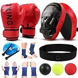 🥊【FREUNDLICH&KOMFORTABEL】Professionell Handpratzen Set, um starke Schläge und Tritte, Schläge und Schläge, Haken und Stöße immer wieder zu absorbieren. Diese Pads können Ihr Trainingserlebnis erheblich verbessern und gleichzeitig Ihren Sparringspartner schützen. Ideales, auf Partner ausgerichtetes Design, um Ihnen beiden das bestmögliche Training zu bieten.