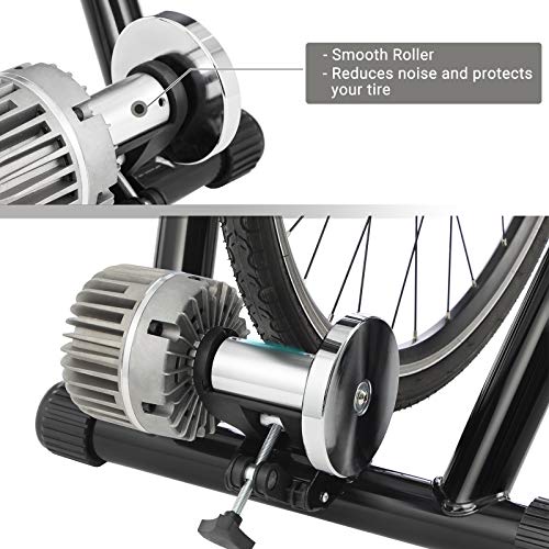 Songmics Fluid Bike Trainer Stand, Double Seal And Lower Noise, Black Usbt02B #TOP5