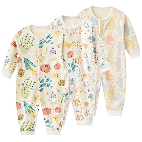 Newborn Organic Cotton Bodysuit 3-Pack Outfits