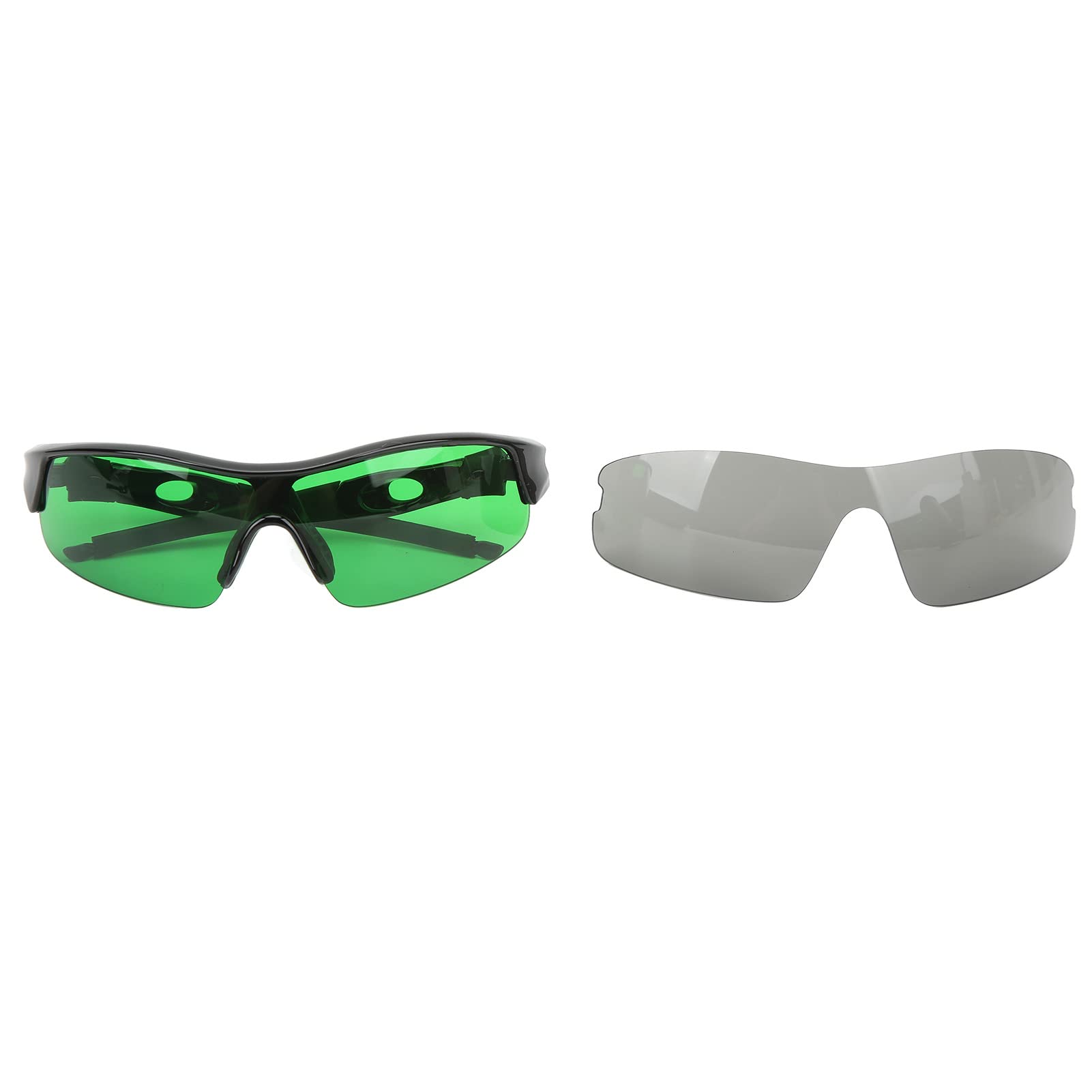 Grow Room Glasses UV Protective Goggles HPS Lighting LED Light Eye Glasses for Plant House Greenhouse (Green) - Image 2