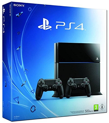PlayStation 4 - Konsole (500GB) inkl. 2 DualShock Controller - C-Chassis