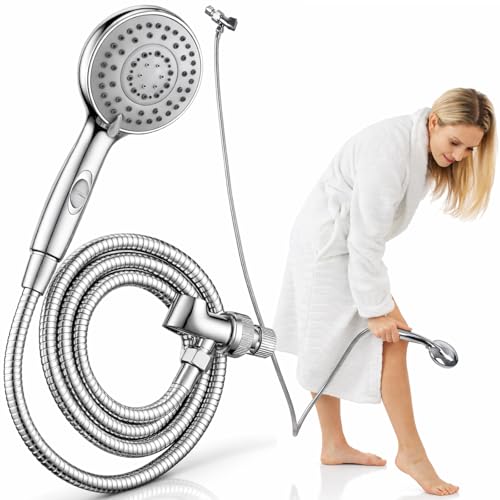 Vive Hand Held Shower Head with Long Hose - Detachable