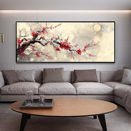 Peinture Diamant Adulte 180x70cm Grand Format pour Décoration Salon Zen