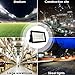 SOUTHLEVY 400W Outdoor LED Flood Light, 40000LM Super Bright, 110-285V, IP66 Waterproof, 6000K Daylight White Security Lights,Lighting for Playground Yard Stadium Lawn Ball Park