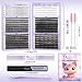 Lash Clusters Kit with Spikes and Bottom Lash, 678PCS Individual Eyelash Clusters Kit 40+60+80+100D Volume Cluster Eyelash Extensions with Lash Bond & Seal & Remover & Tweezer & Brush*2